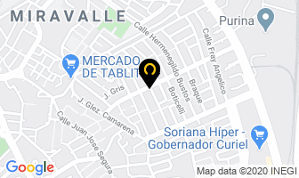 Mapa de Optica Roque en Guadalajara