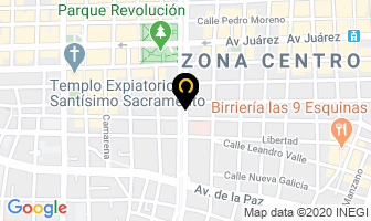 Mapa de Optica Siwel en Guadalajara