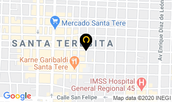 Mapa de Opticos Luna en Guadalajara