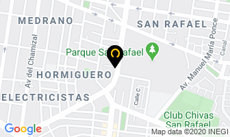Mapa de Opticos Pelayo en Guadalajara