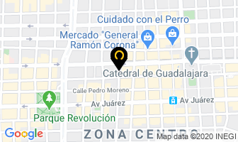 Mapa de Optilents en Guadalajara