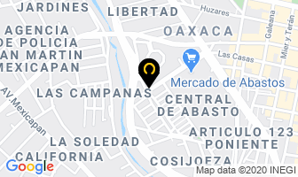 Mapa de Organización Lazaro Cardenas Del Rio A.c. en Oaxaca de Juárez