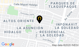 Mapa de Ortega Abogados Y Consultores en Guadalajara