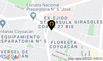 Mapa de Ortopedia Florsyl en Ciudad de Mexico