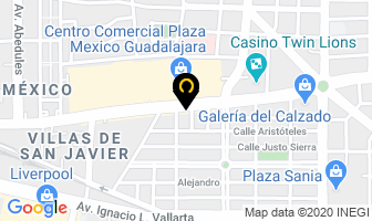 Mapa de Outdoor Guadalajara en Guadalajara