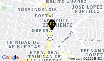 Mapa de Ovd Exhaust en Oaxaca de Juárez