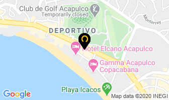 Mapa de Ovimex Travel en Acapulco de Juárez