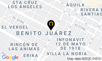 Mapa de Ozonoterapia Body Face Spa en Puebla