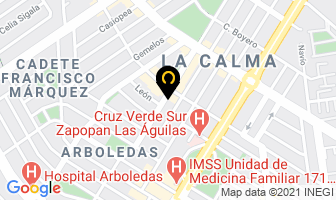 Mapa de P A N T H E R en Zapopan