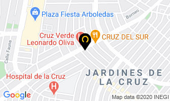 Mapa de Pacifico Autoclimas en Guadalajara