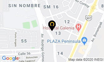 Mapa de Páginas Web Oaxaca en Cancún