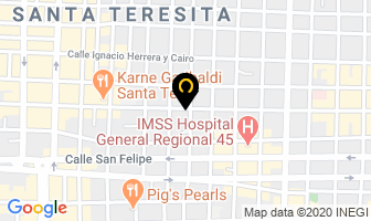Mapa de Panaderia Del Rio en Guadalajara
