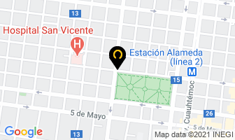 Mapa de Panteon Dolores S.a De C.v en Monterrey