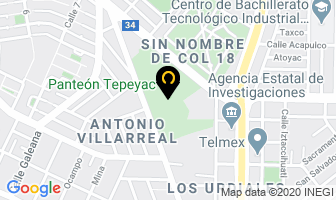 Mapa de Panteon Tepeyac en Monterrey