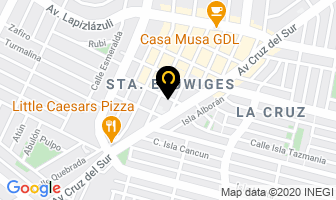 Mapa de Papas King en Guadalajara