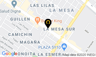 Mapa de Papeleria Animacion en Tijuana