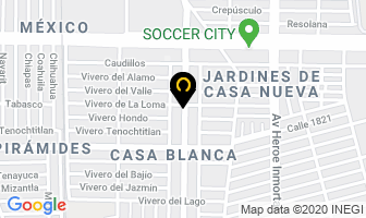 Mapa de Papeleria “Casa Blanca” en Aguascalientes