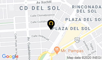 Mapa de Papeleria Offisol en Zapopan