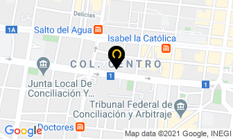 Mapa de Pare Estacionamientos en Ciudad de Mexico