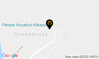 Mapa de Parque Acuatico Kikapu en Lagos de Moreno