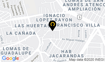 Mapa de Pasa en Tlalnepantla de Baz