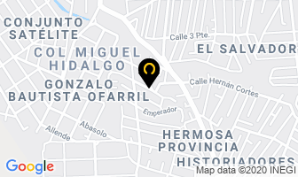 Mapa de Paseos A Caballo Y Cabalgatas En Puebla en Ciudad de Mexico