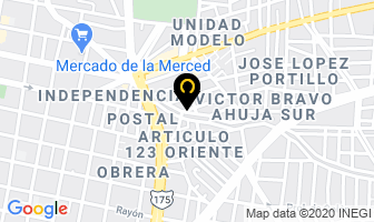 Mapa de Pasteleria Ara en Oaxaca de Juárez