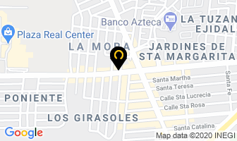 Mapa de Pasteles Mari Paz en Zapopan