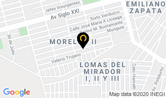 Mapa de Pasteles Y Cupcakes Limón Rosa en Aguascalientes