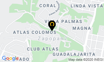 Mapa de Patrice Coiffure en Zapopan
