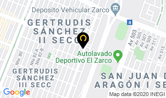 Mapa de Payaso Tejocote en Ciudad de Mexico