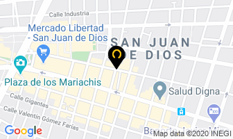 Mapa de Peleteria La Española en Guadalajara
