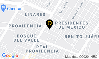Mapa de Peleteria Presidentes en León