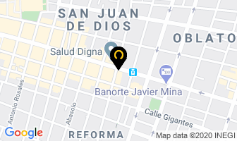 Mapa de Pelucheria en Guadalajara