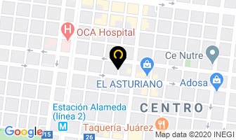 Mapa de Perez Cajas Fuertes en Monterrey