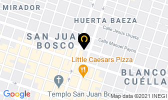 Mapa de Perez Gomez Jorge A Dr. en Guadalajara