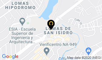 Mapa de Performance Boats S.a De C.v en Naucalpan de Juárez