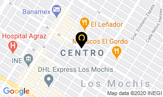 Mapa de Persianas Lorena En Los Mochis en Ciudad de Mexico