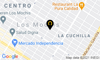 Mapa de Persianas Y Cortinas De Los Mochis en Ciudad de Mexico
