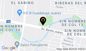 Mapa de Piedra Santa S.a. De C.v. en Guadalupe