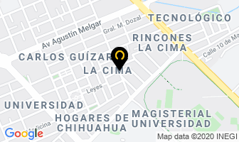 Mapa de Pies Sanos Podólogos En Chihuahua en Chihuahua