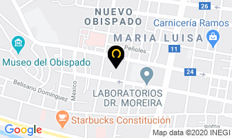 Mapa de Pinkerton en Monterrey