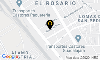Mapa de Pinturas Berel S.a. De C.v. en Guadalajara
