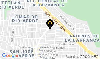 Mapa de Pinturas Diamante en Guadalajara