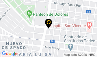 Mapa de Pinturas Y Recubrimientos en Monterrey