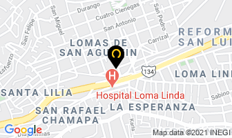 Mapa de Pipas en Naucalpan de Juárez