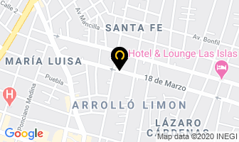 Mapa de Pizza Giuseppe en San Juan Bautista Tuxtepec