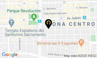Mapa de Placas Profesionales en Guadalajara