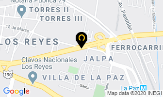 Mapa de Planta De Concreto Los Reyes en La Paz