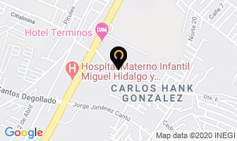 Mapa de Platinum Casket Company en Texcoco